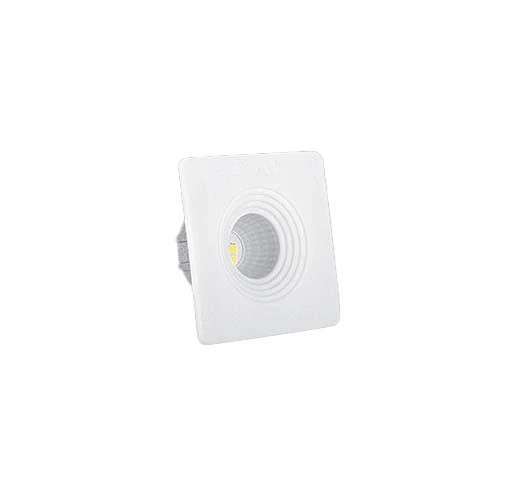 چراغ چشمی 3 وات SMD پارس شعاع توس مدل مربعی