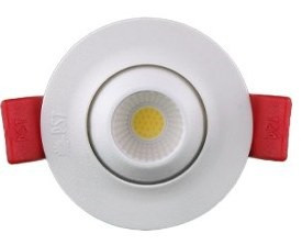 چراغ چشمی متحرک 3 وات SMD پارس شعاع توس مدل دایره ای