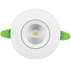 چراغ پنلی متحرک 7 وات SMD پارس شعاع توس دایره ای