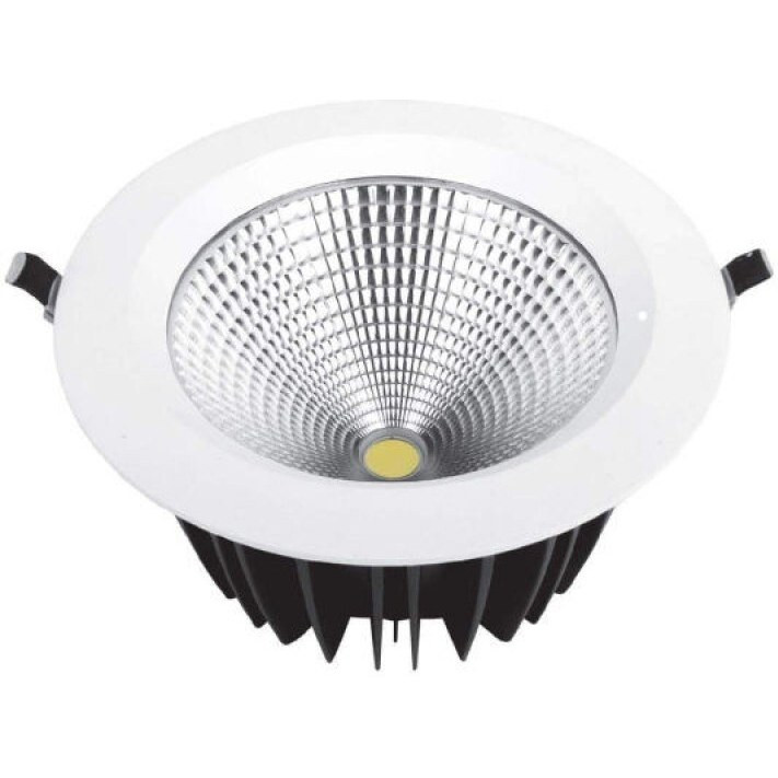 چراغ SMD توکار 30 وات دایره ای پارس شعاع توس مدل هارمونیک