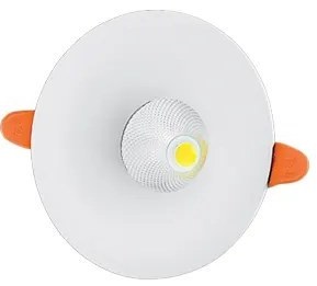 چراغ سقفی توکار 7 وات COB پارس شعاع توس مدل آمیتریس
