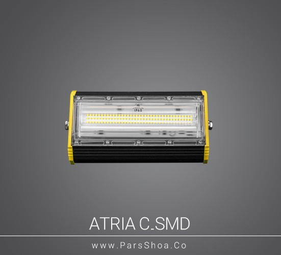 پروژکتور ال ای دی ۵۰ وات پارس شعاع توس مدل آتریا کامپکت C-SMD
