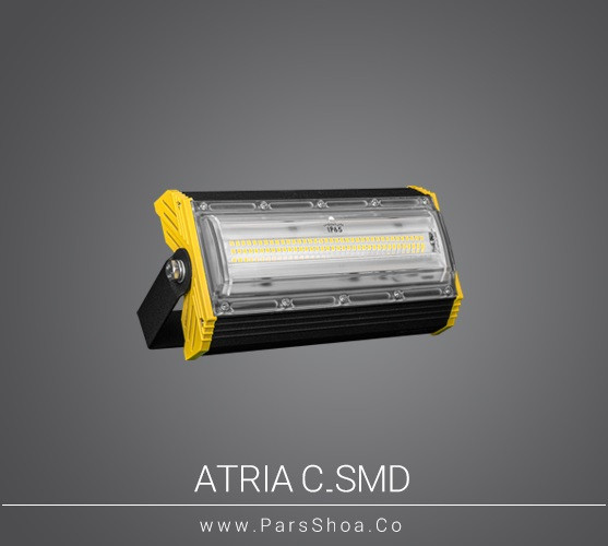 پروژکتور ال ای دی ۵۰ وات پارس شعاع توس مدل آتریا کامپکت C-SMD
