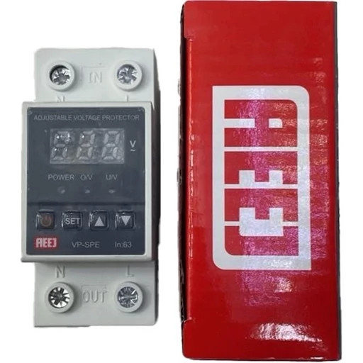 محافظ ولتاژ دیجیتال 63 آمپر AEEJ مدل VP-SPE