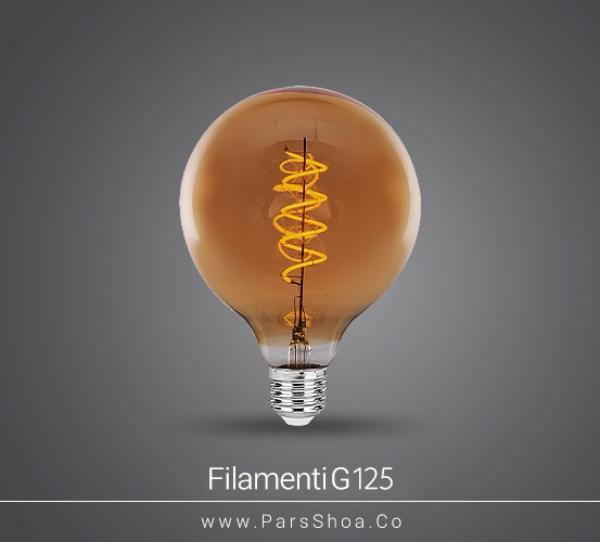 لامپ LED حبابی ۵ وات فیلامنتی G125 رویالوکس پایه E27