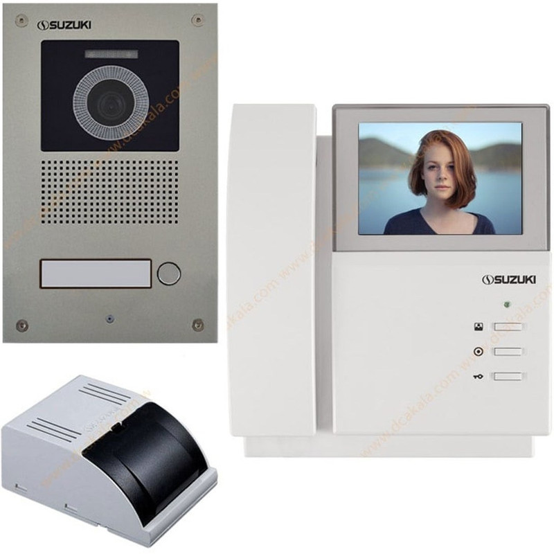 پکیج آیفون تصویری سوزوکی مدل SZ-413M حافظهدار-تک واحدی